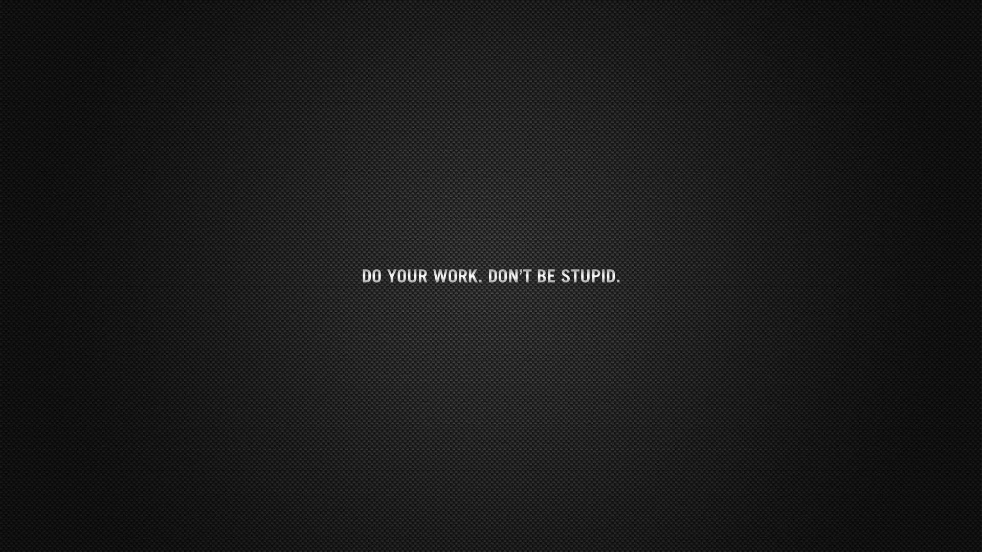 Procrastination Wallpaper