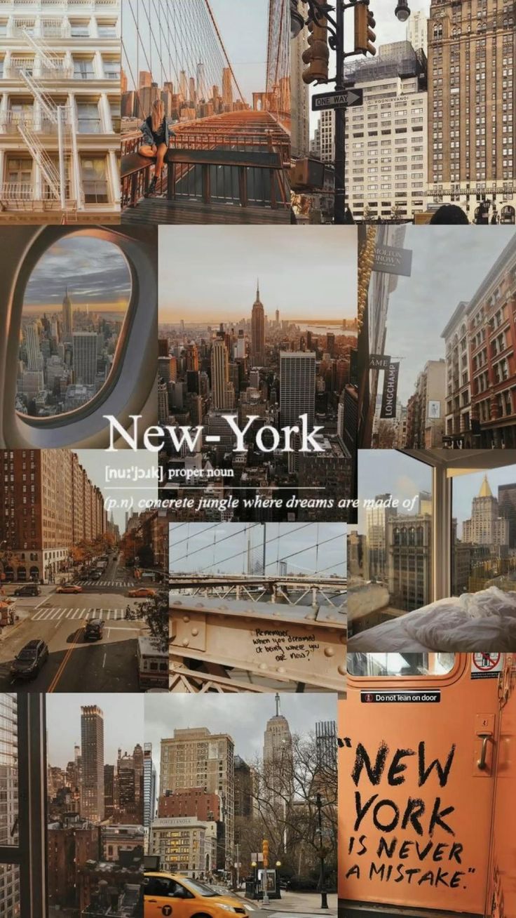 New York Collage ✨. Halloween wallpaper background, Black wallpaper tumblr, Aesthetic wallpaper