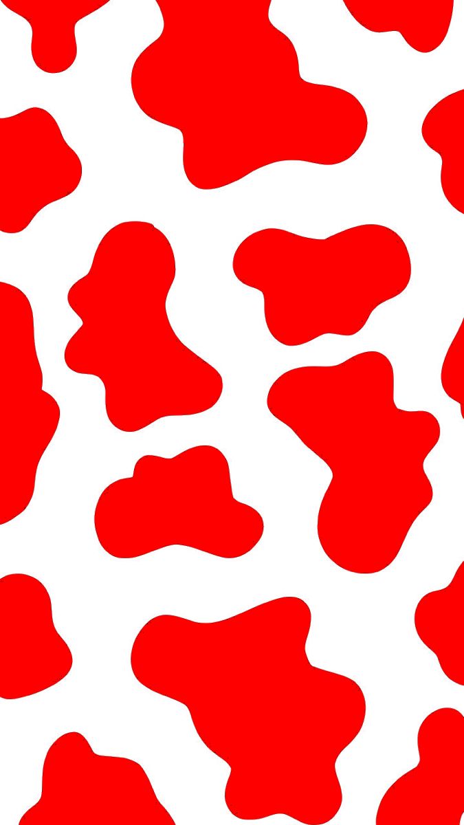 red cow print. Cow print wallpaper, Hippie wallpaper, Cow wallpaper