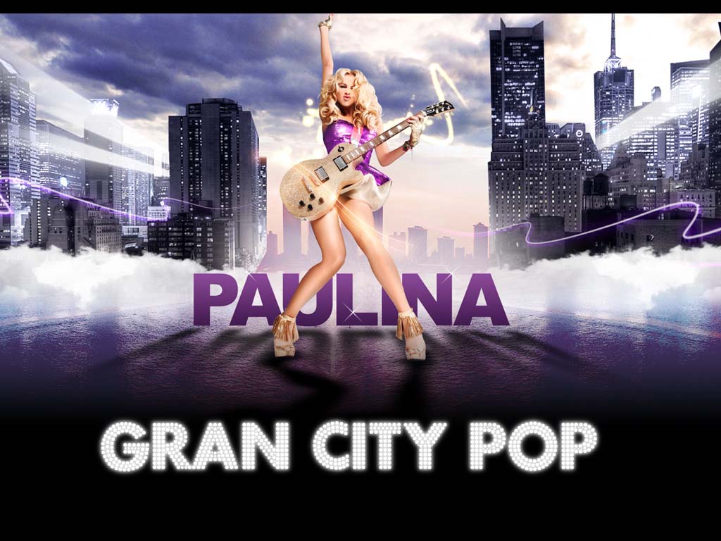 Retro Blog TV: PAULINA RUBIO CITY POP WALLPAPERS