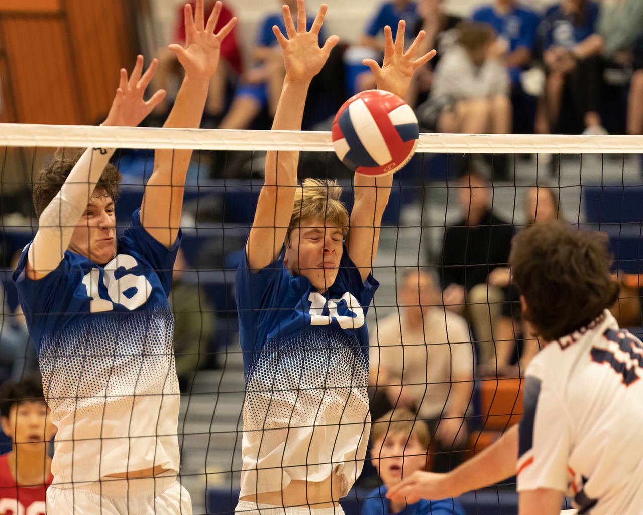 Living Word Academy downs Liverpool in clash of defending boys volleyball champs (47 photo)