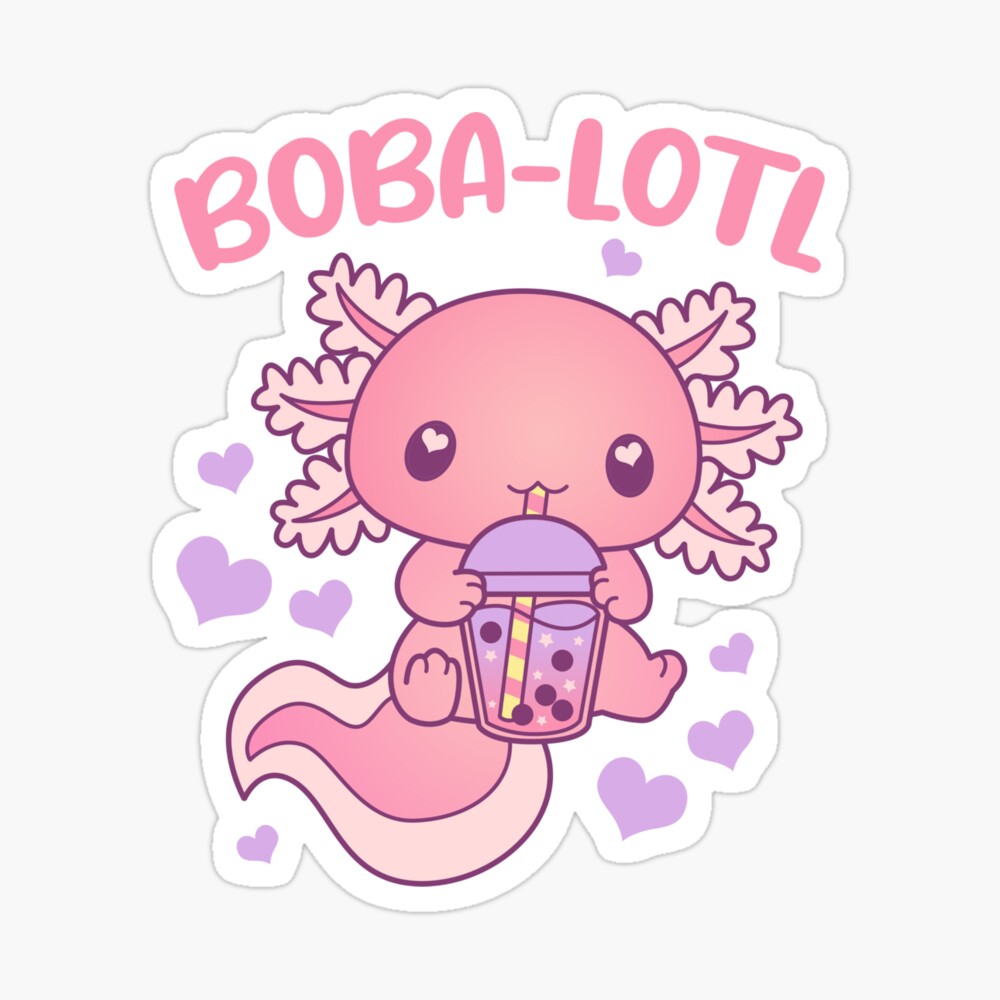 Axolotl Boba Wallpapers - Wallpaper Cave