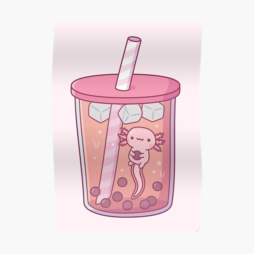 Axolotl boba wallpapers wallpaper cave