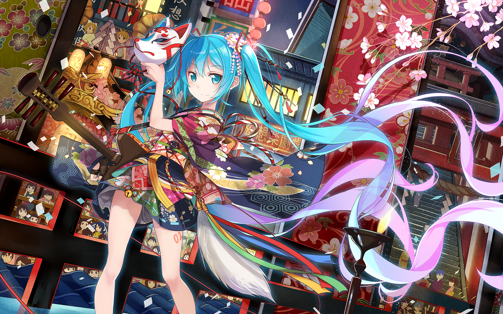 Hatsune Miku HD Wallpaper and Background