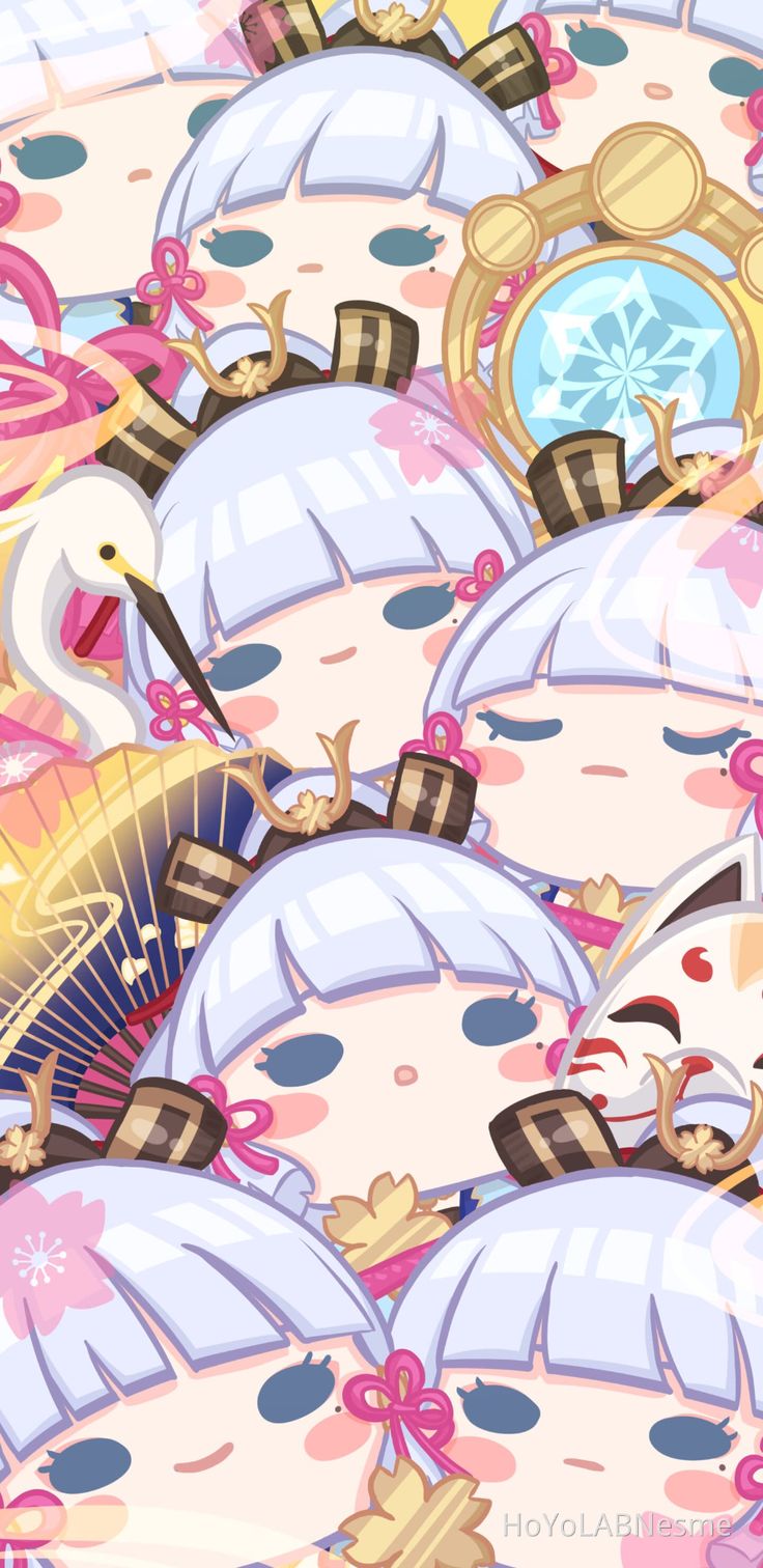 Account info Impact Community. Anime wallpaper, Chibi wallpaper, Cute wallpaper