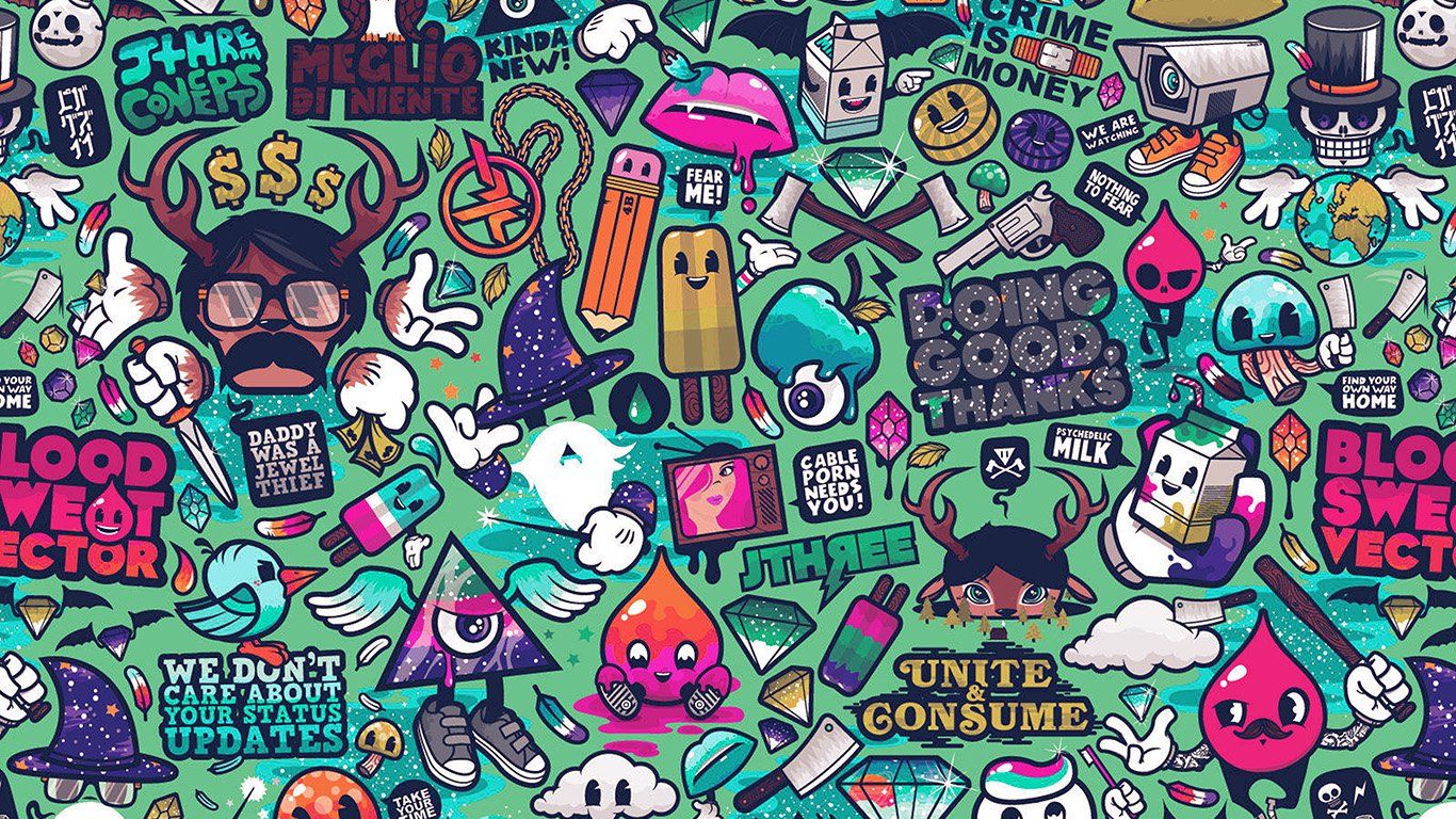 Graffiti Laptop Wallpaper