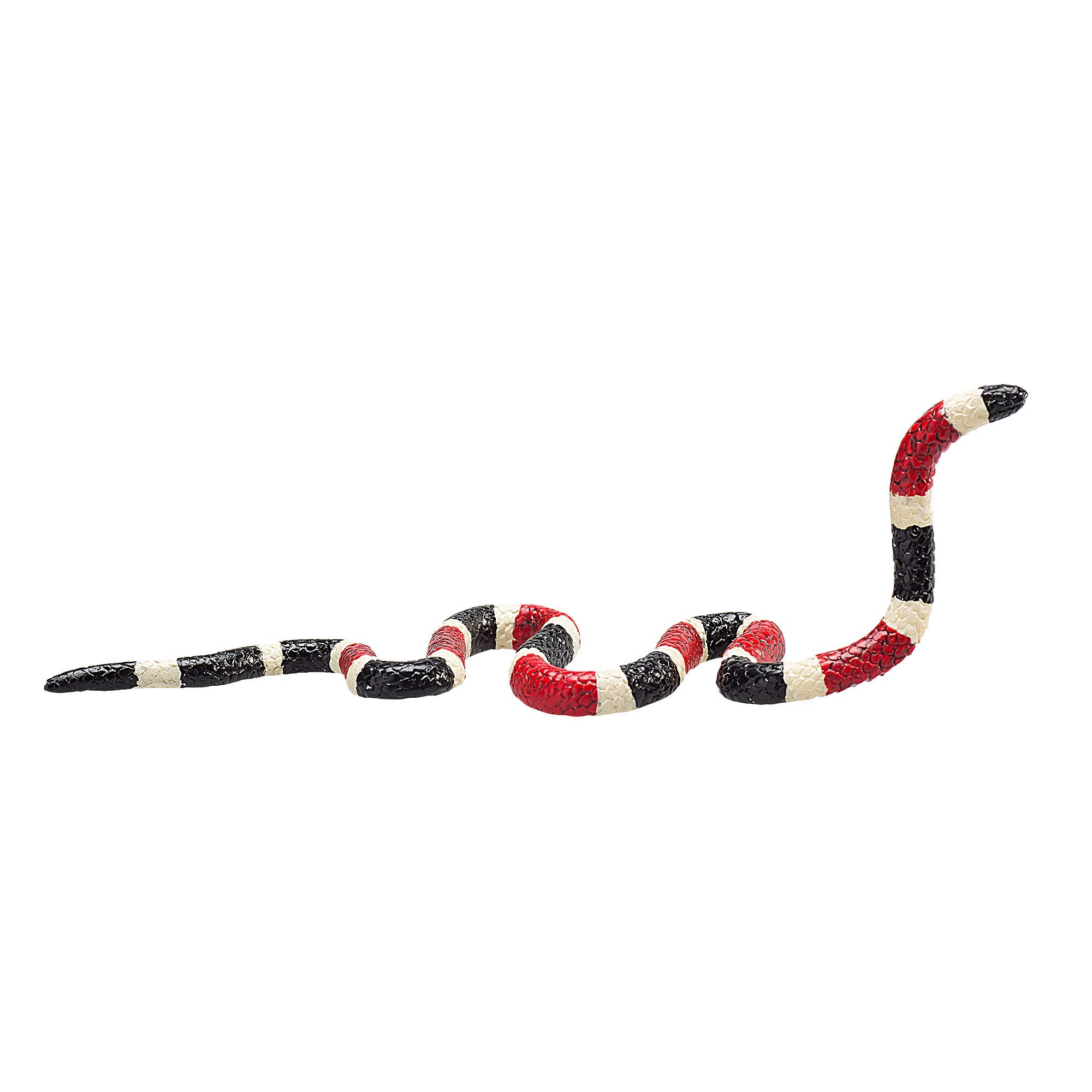 MOJO Coral Snake Realistic International Wildlife Toy Replica Hand Painted Figurine, Toys & Games