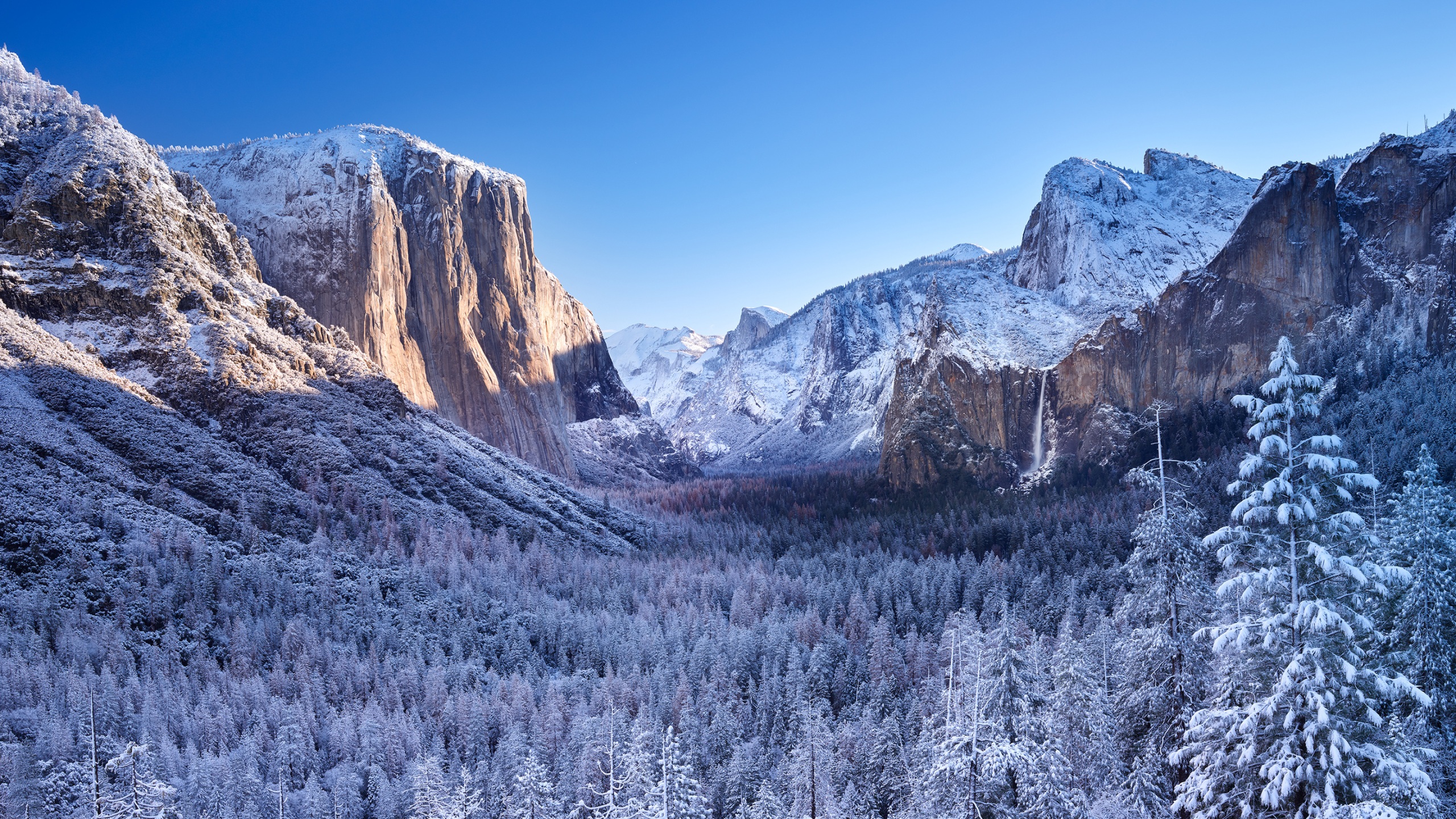 Wallpaper 4k Yosemite National Park Winter 4K Wallpaper