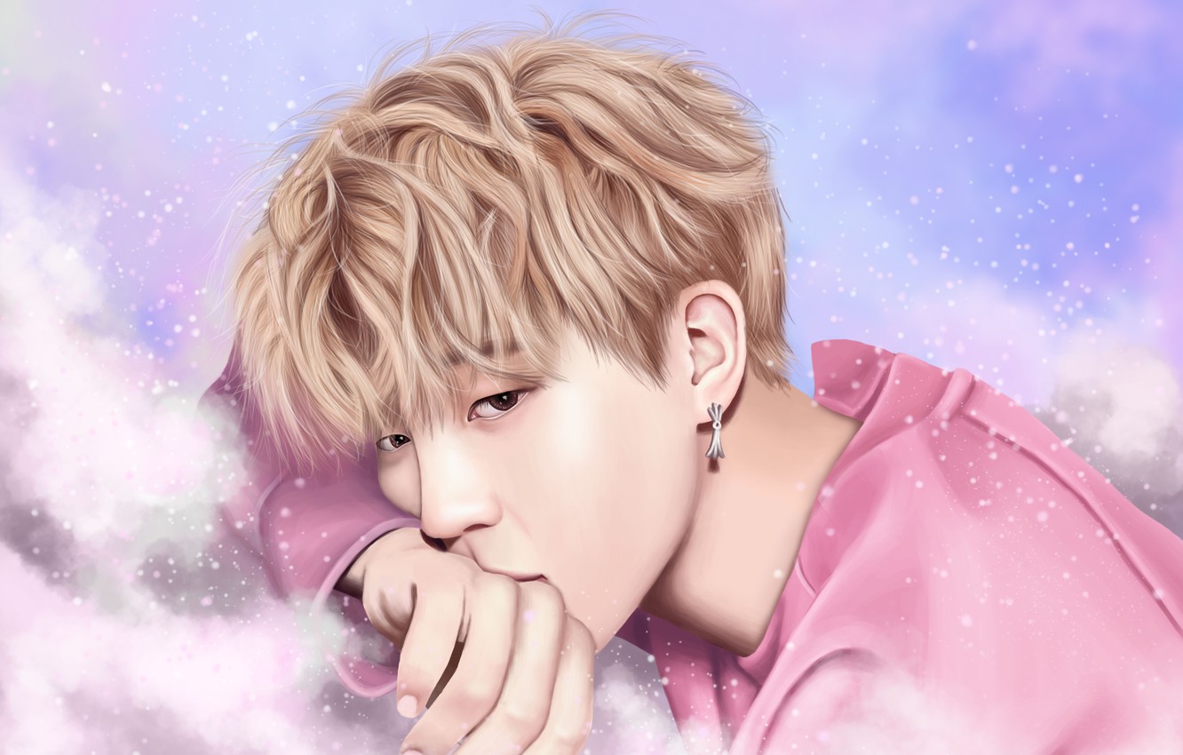 Wallpaper BTS, BangTan Boys, Park Ji Min, Bulletproof Boy Scouts, by Yunhosbambi image for desktop, section музыка