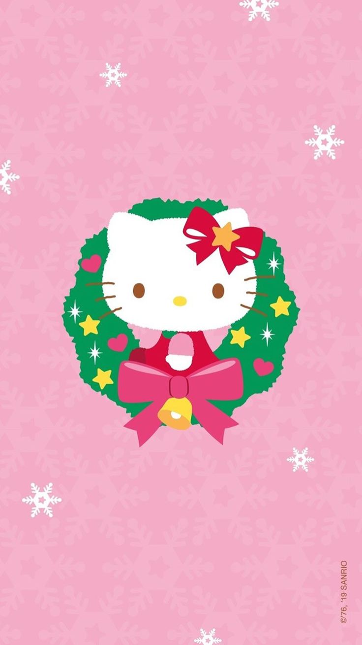 Hello Kitty Christmas Wallpaper. Hello kitty christmas, Hello kitty wallpaper, Hello kitty picture