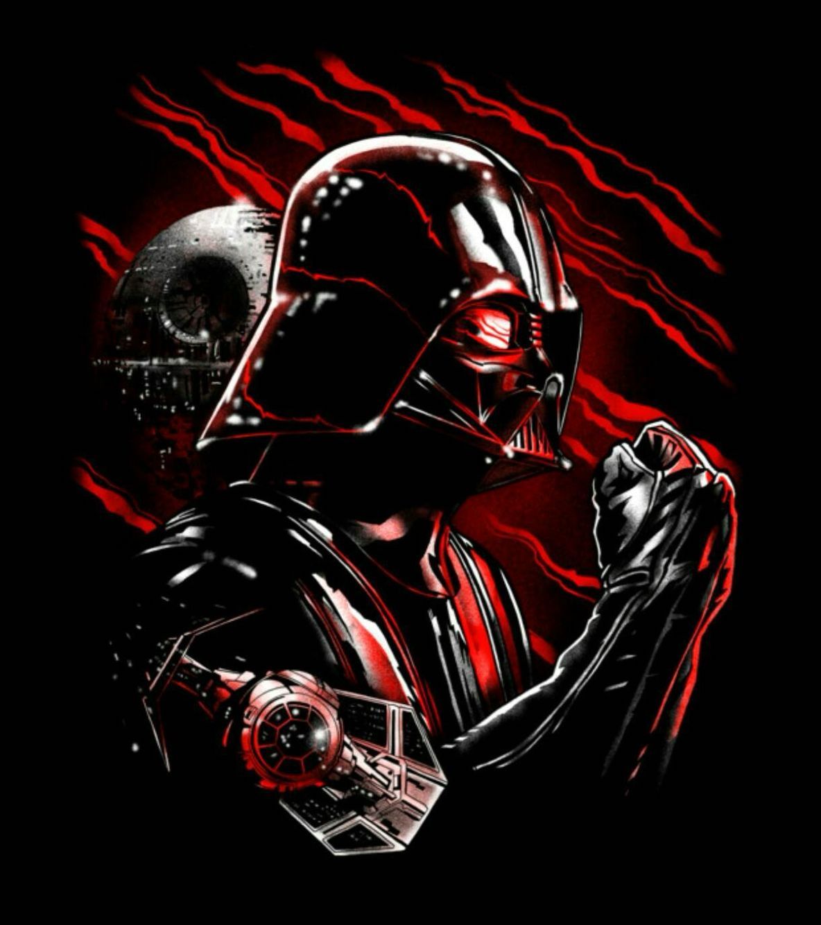 Red and Black Star Wars Wallpaper Free Red and Black Star Wars Background