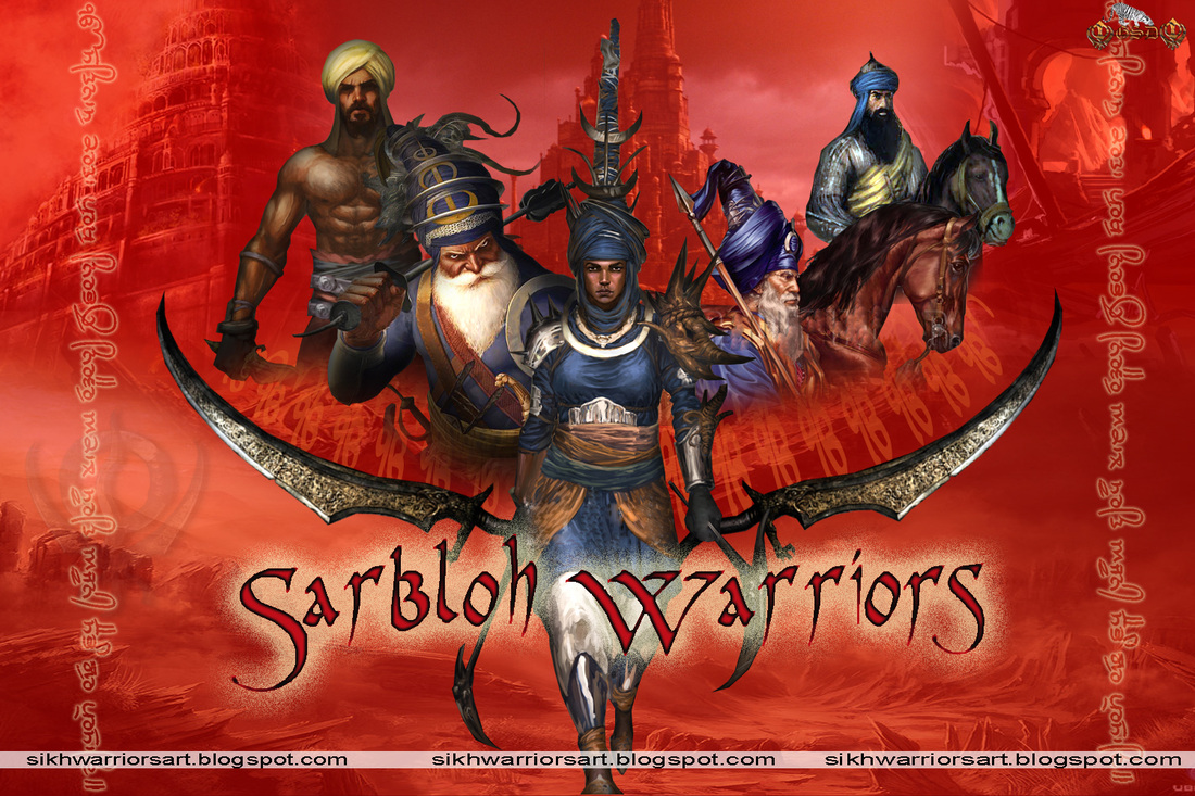 Sikh Warriors Art