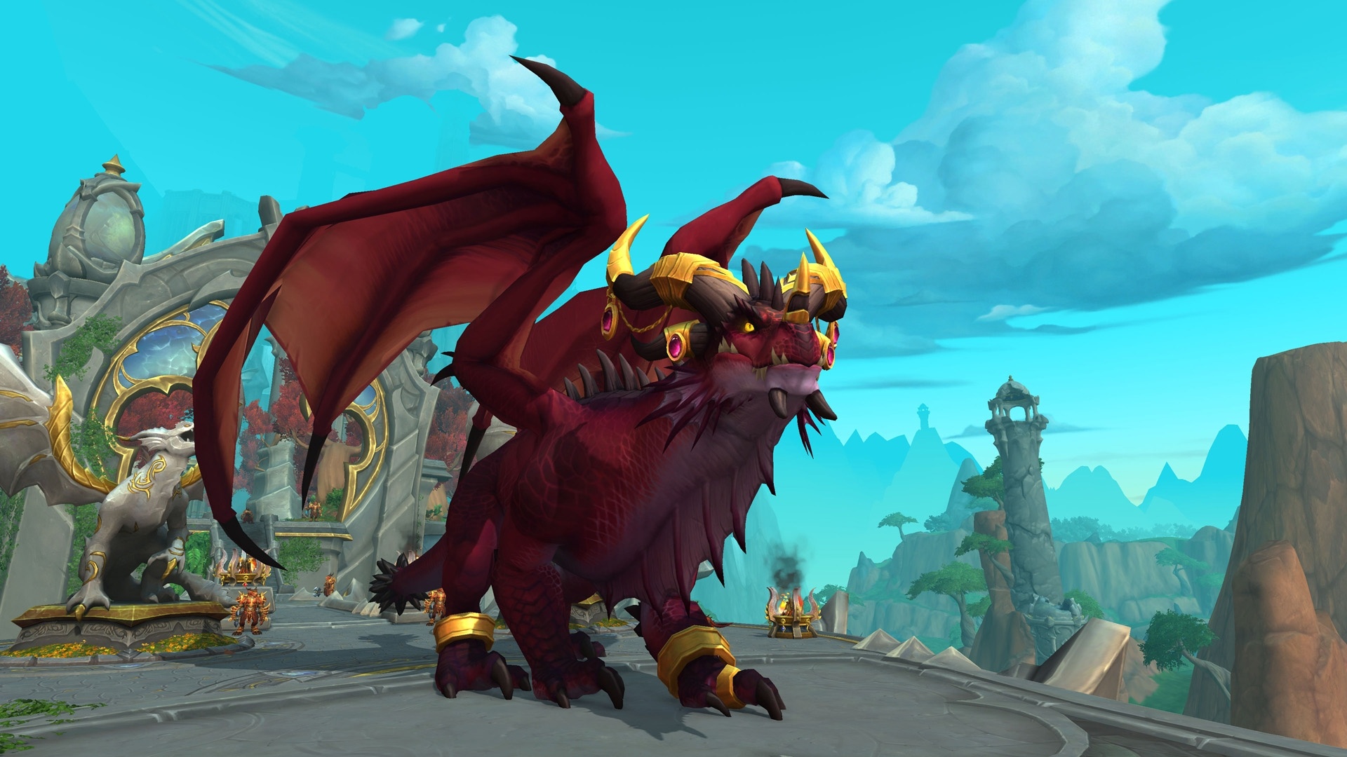 World of Warcraft Dragonflight Key Art