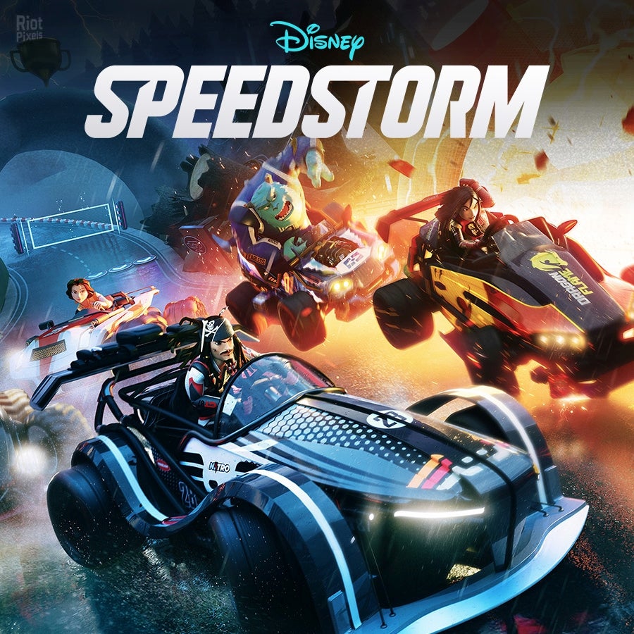 Disney Speedstorm cover at Riot Pixels, image