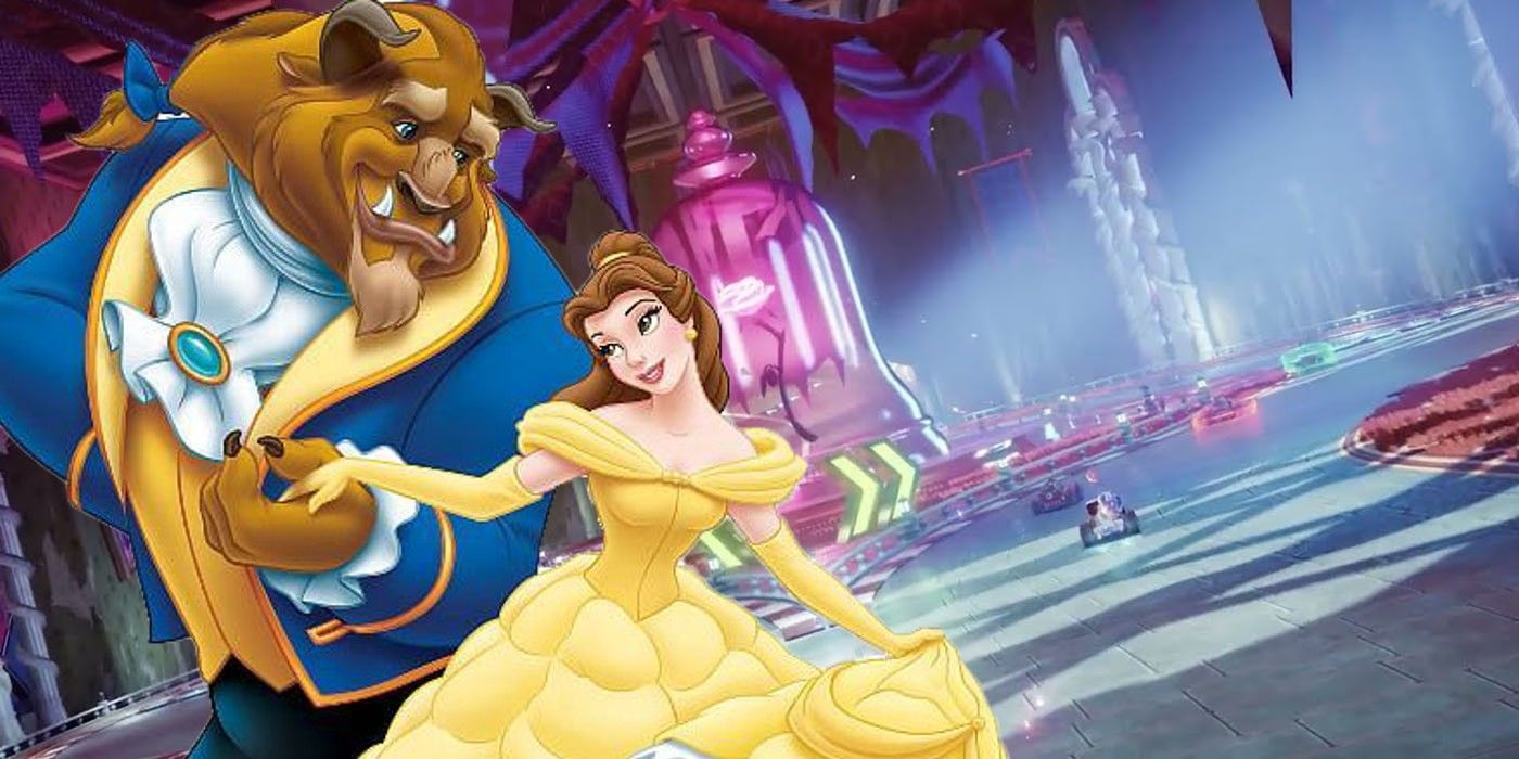 Disney Racing Game Reveals Magical Beauty & The Beast Inspired Track