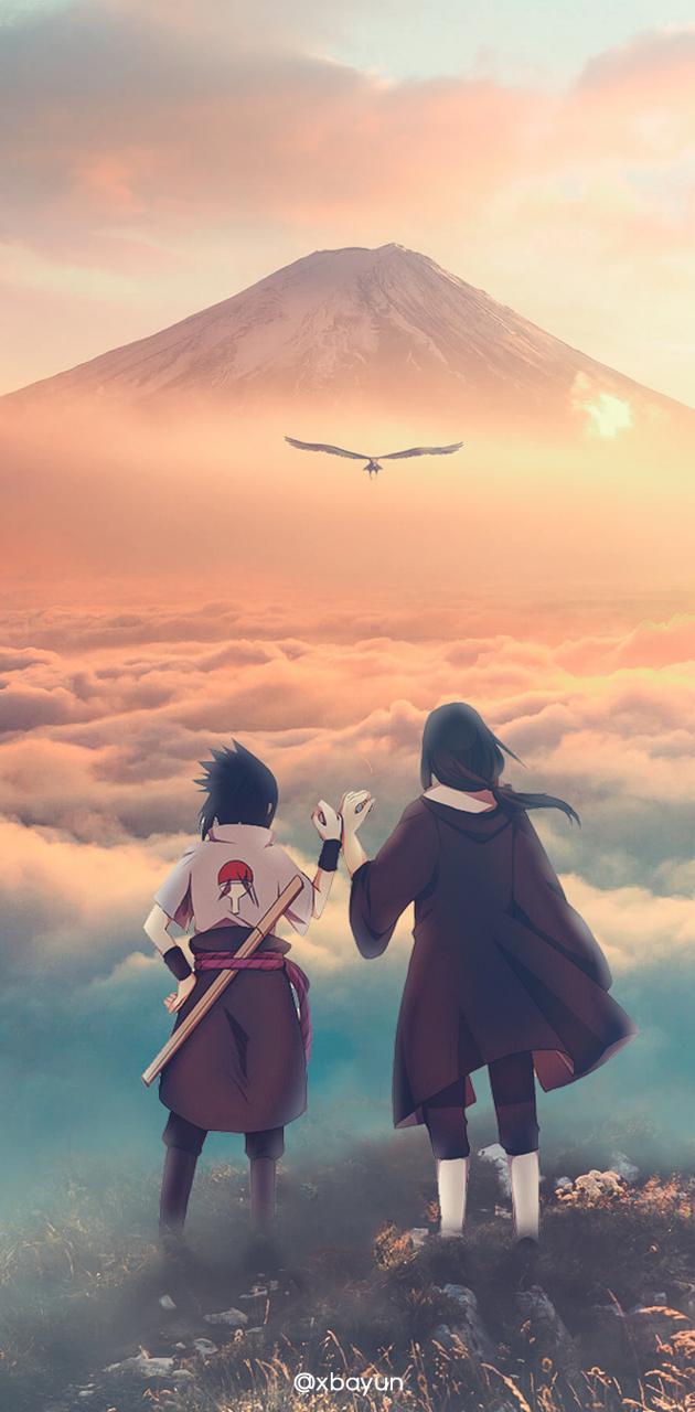 Itachi x Sasuke wallpaper