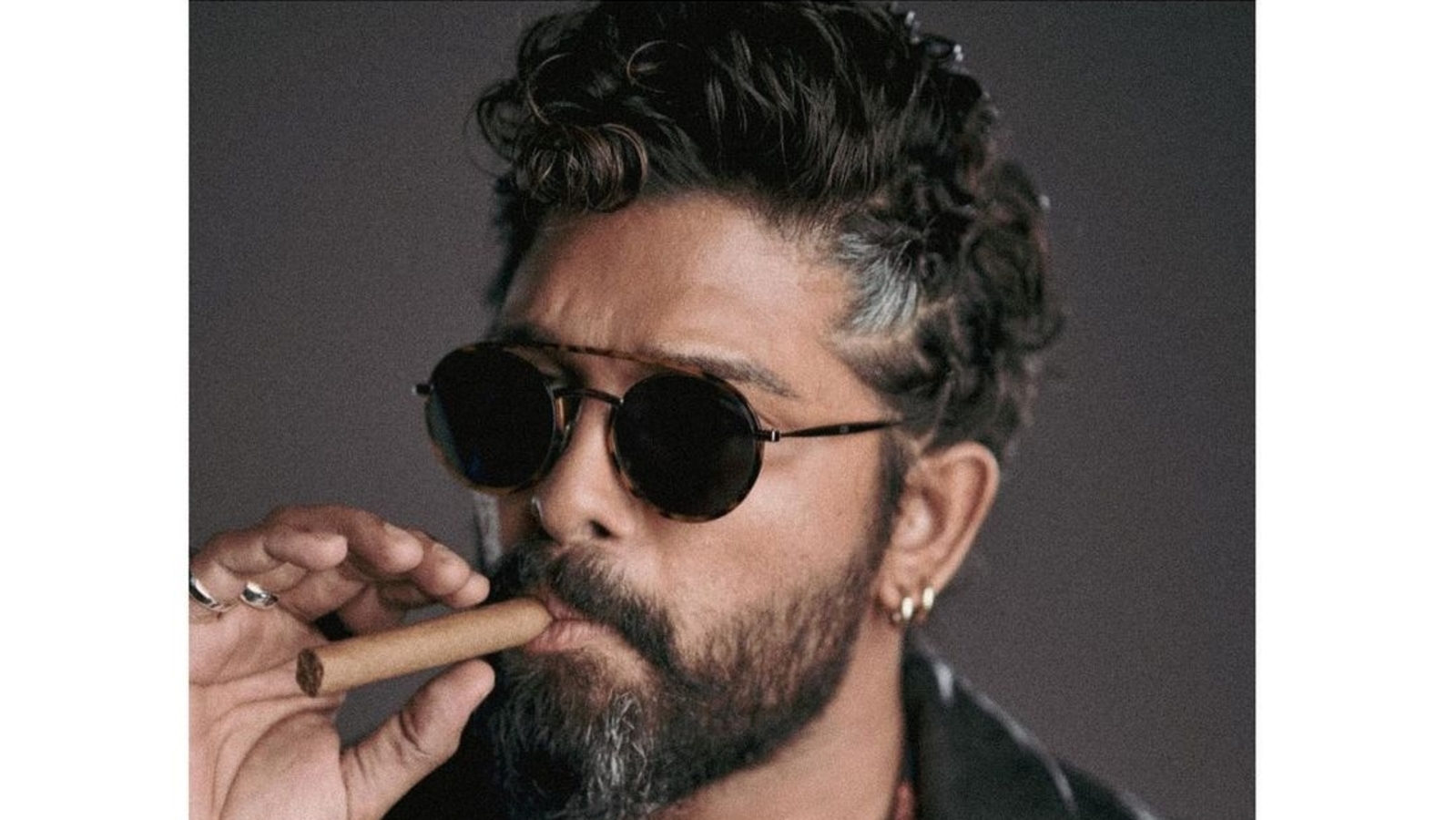 Allu Arjun shares pic with cigar, fans ask if it's his look from Pushpa sequel