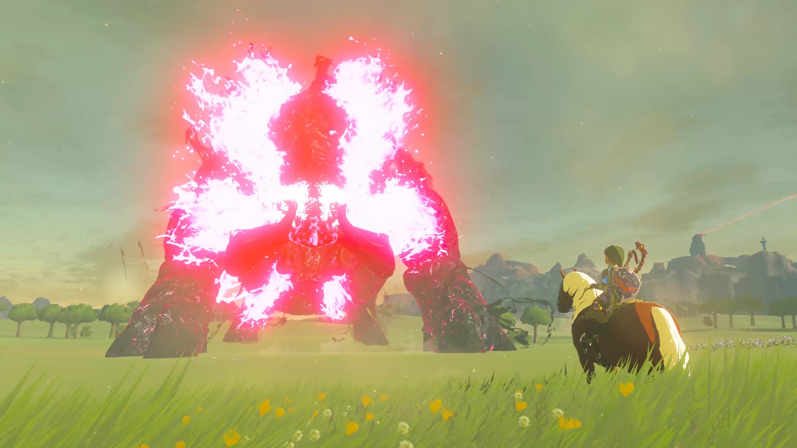Link Is Not Willing To Fight Dark Beast Ganon., R Breath_of_the_Wild