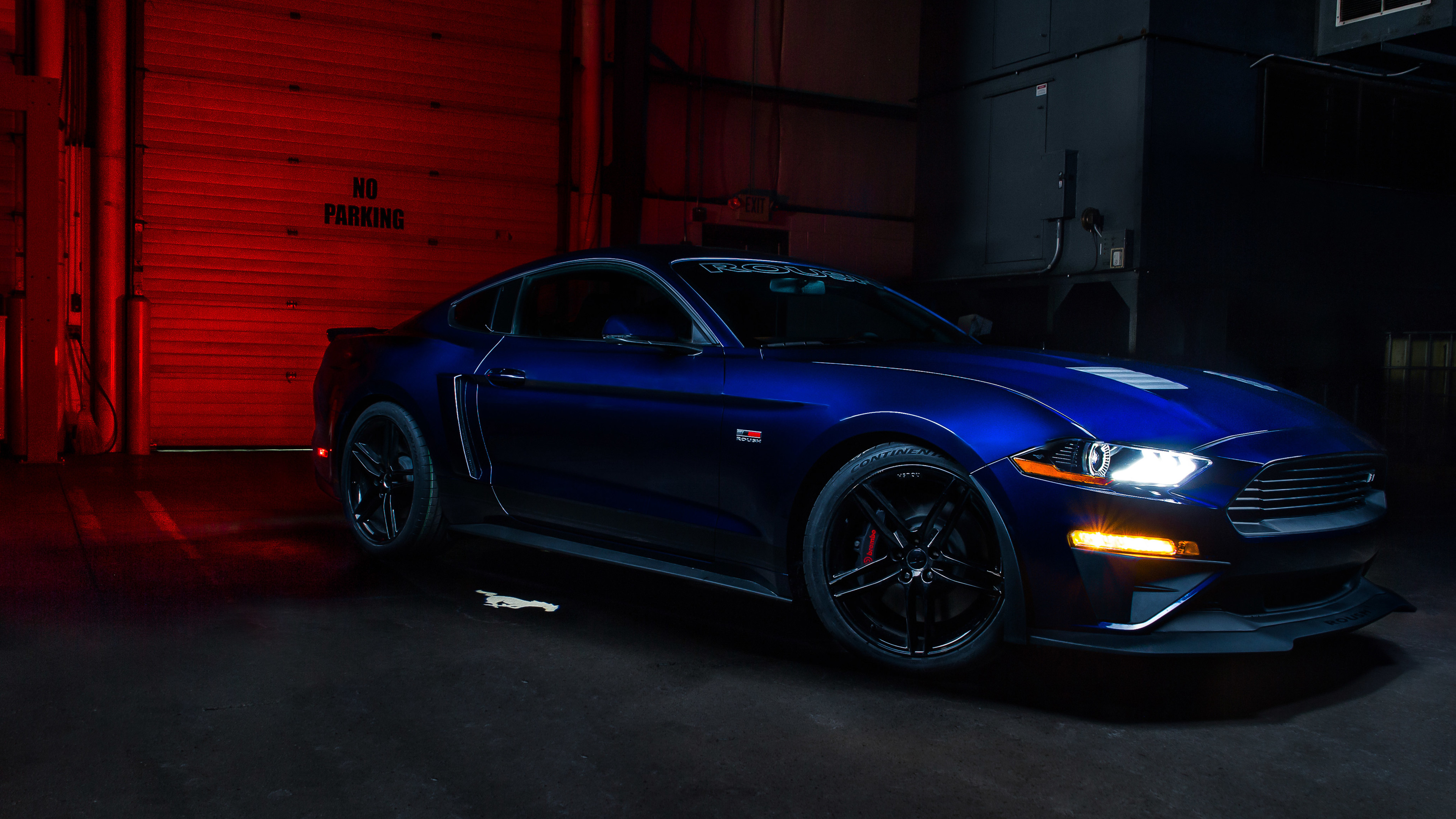 Wallpaper 4k 2018 Roush RS2 Blue Car Wallpaper