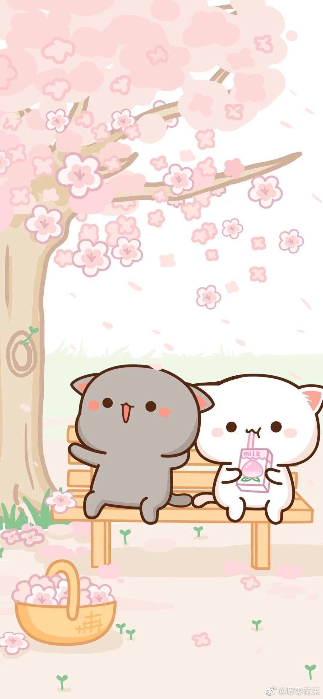 goukko.com. iPhone wallpaper kawaii, Kawaii wallpaper, Cute anime cat