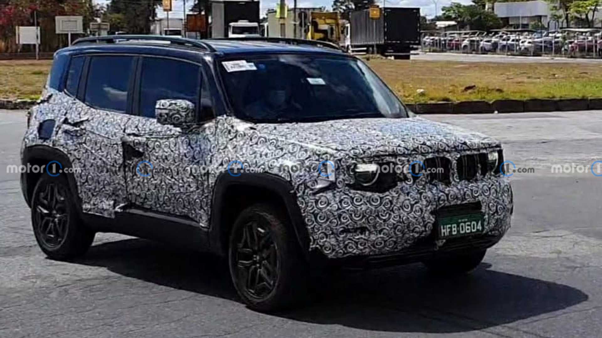 Jeep Renegade Spy Photo Show Crossover Will Get Another Makeover