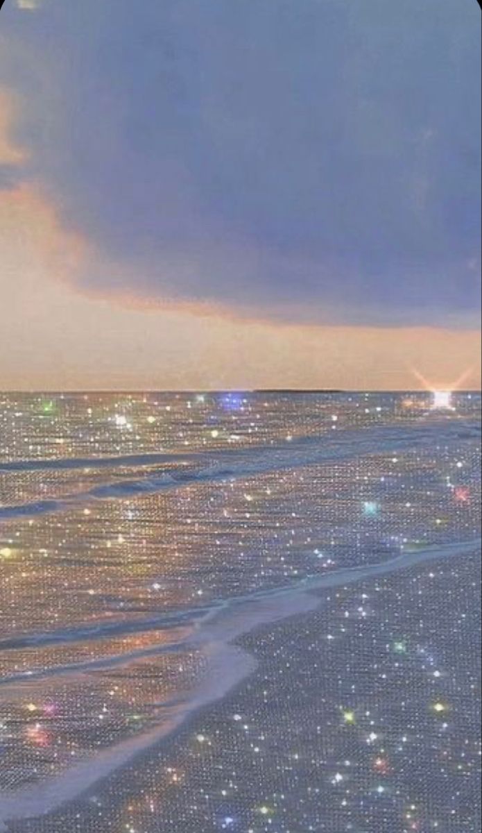 Glitter Beach Wallpaper. California sunset, Background, Wallpaper background