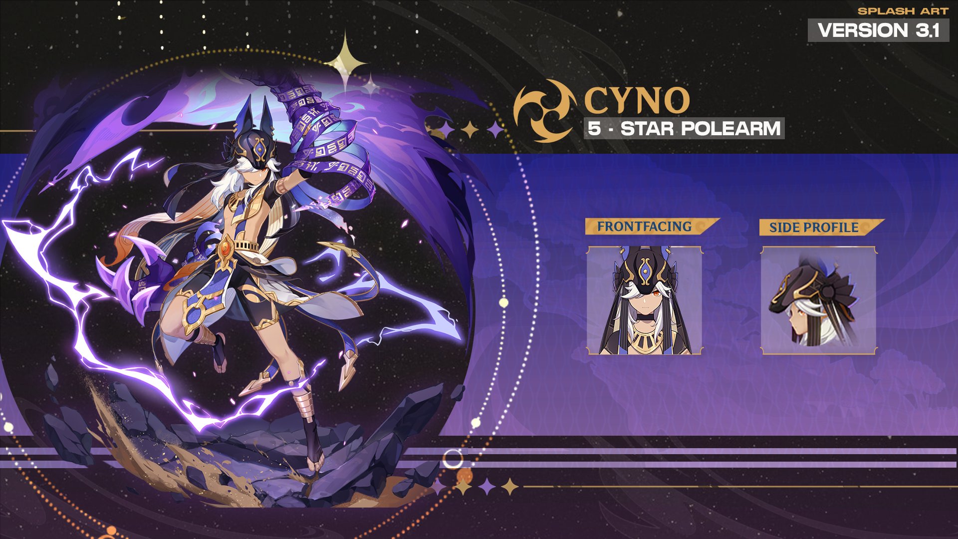 BLANK  Character: Cyno #Genshinlmpact #Genshin #原神