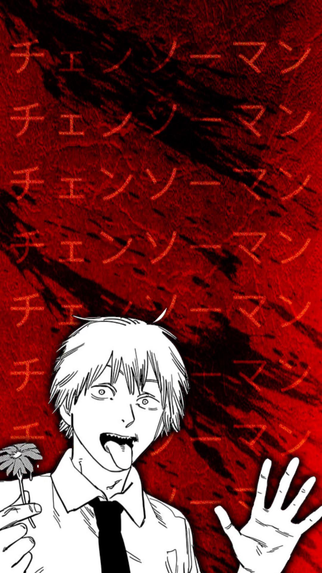 Denji phone wallpaper I made!