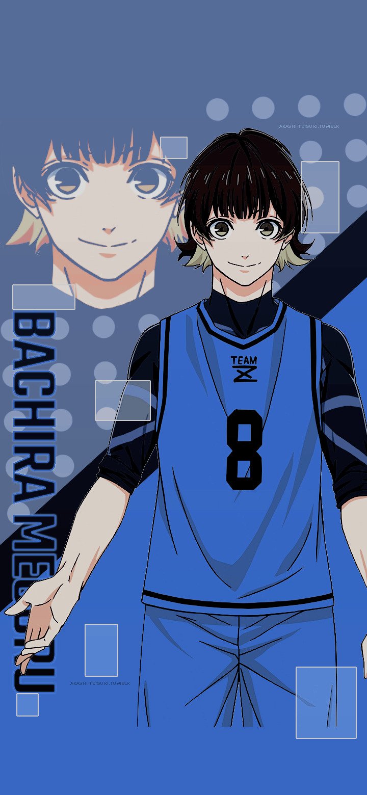 Meguru bachira, bluelock, manga, football, HD phone wallpaper