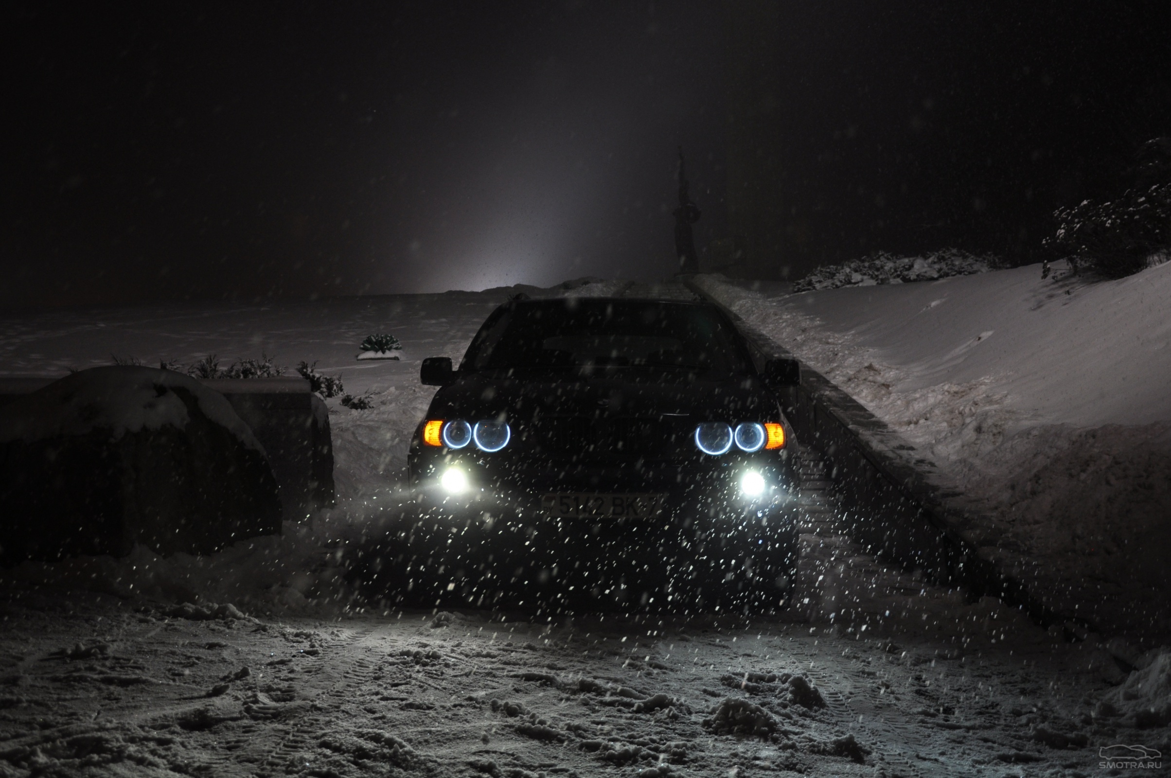 Wallpaper. Cars. photo. picture. winter, snow, photo, BMW, car