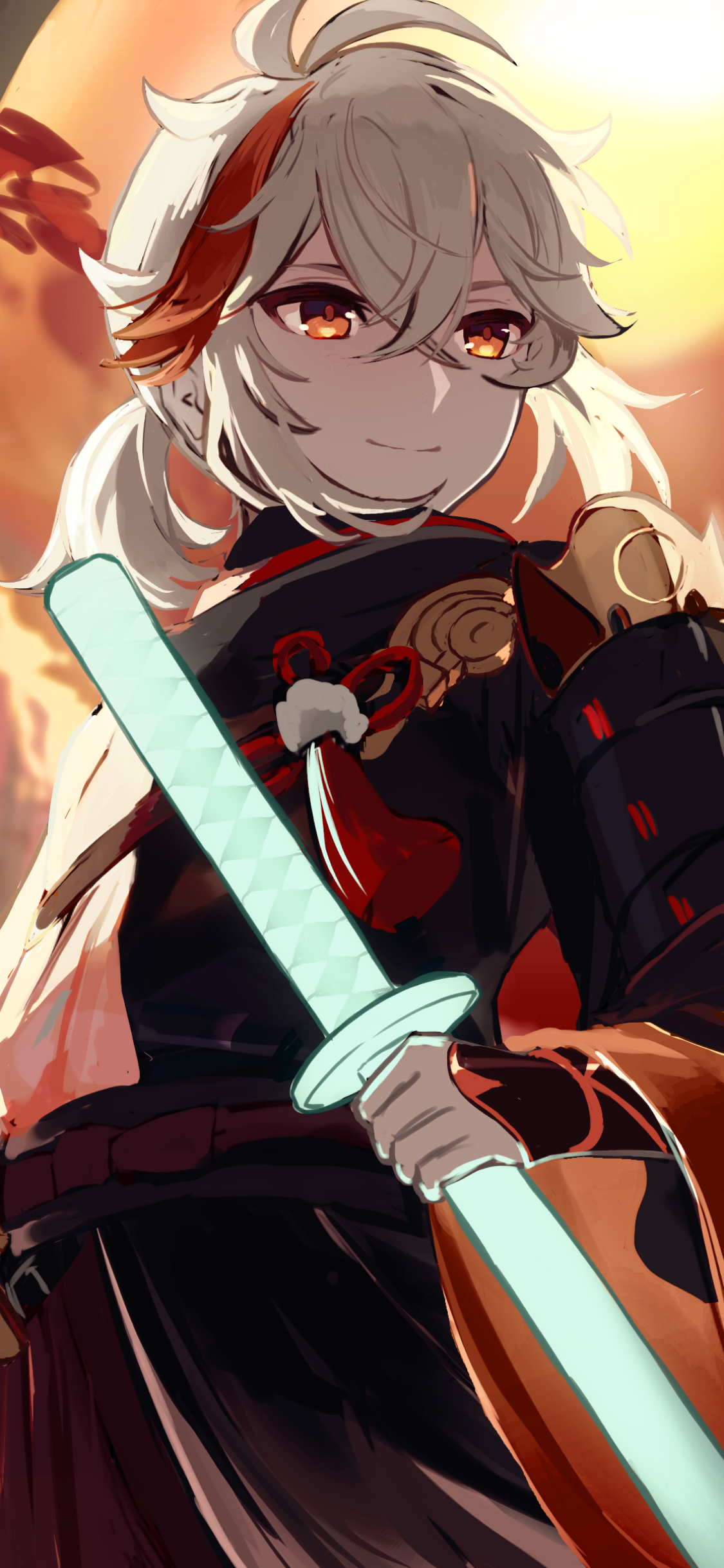 Genshin Impact Kazuha mobile wallpaper Mobile Walls