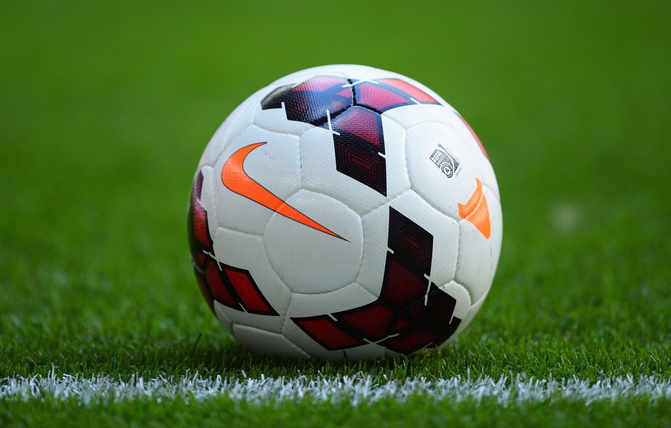 Wallpaper lawn, the ball, focus, football HD, barclays premier league image for desktop, section спорт