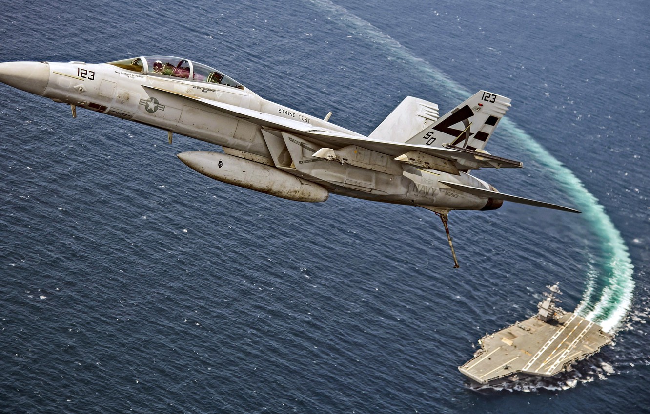 Wallpaper Fighter, Super Hornet, McDonnell Douglas, F A 18F Image For Desktop, Section авиация