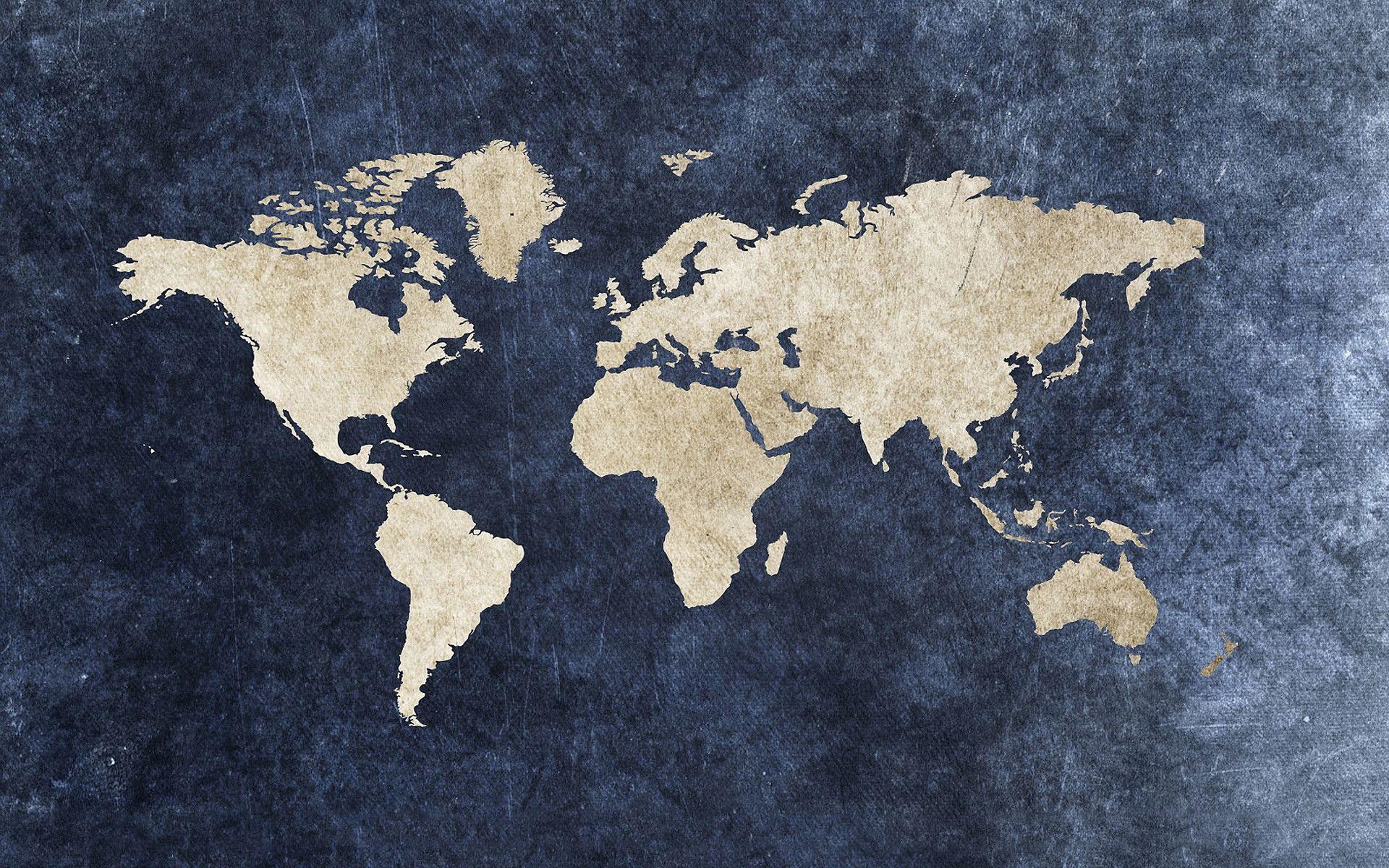 World Map Wallpaper
