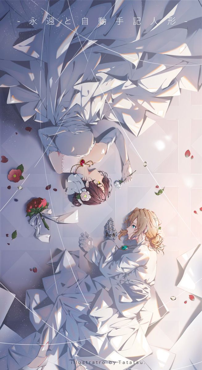 Violet Evergarden, Violet x Isabella. Violet evergarden wallpaper, Violet evergarden anime, Anime wallpaper