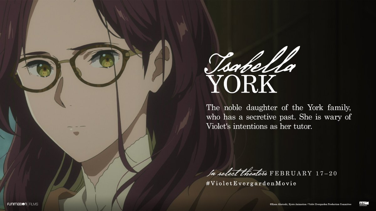 Funimation York is a noble daughter with a secretive past