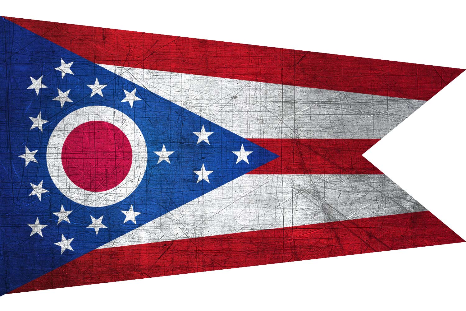 Ohioan Flag Metal (Flag of Ohio) it for free