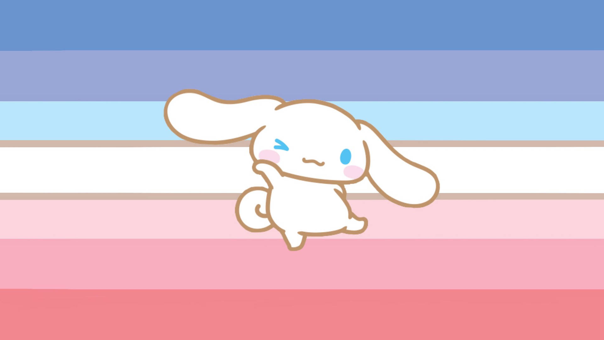 Download Cinnamoroll Pride Month Flag Wallpaper