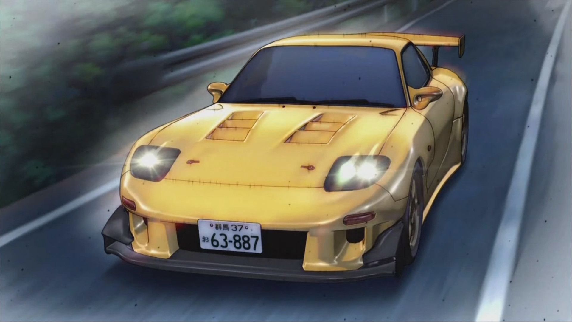 Initial D Rx7 Wallpapers - Wallpaper Cave