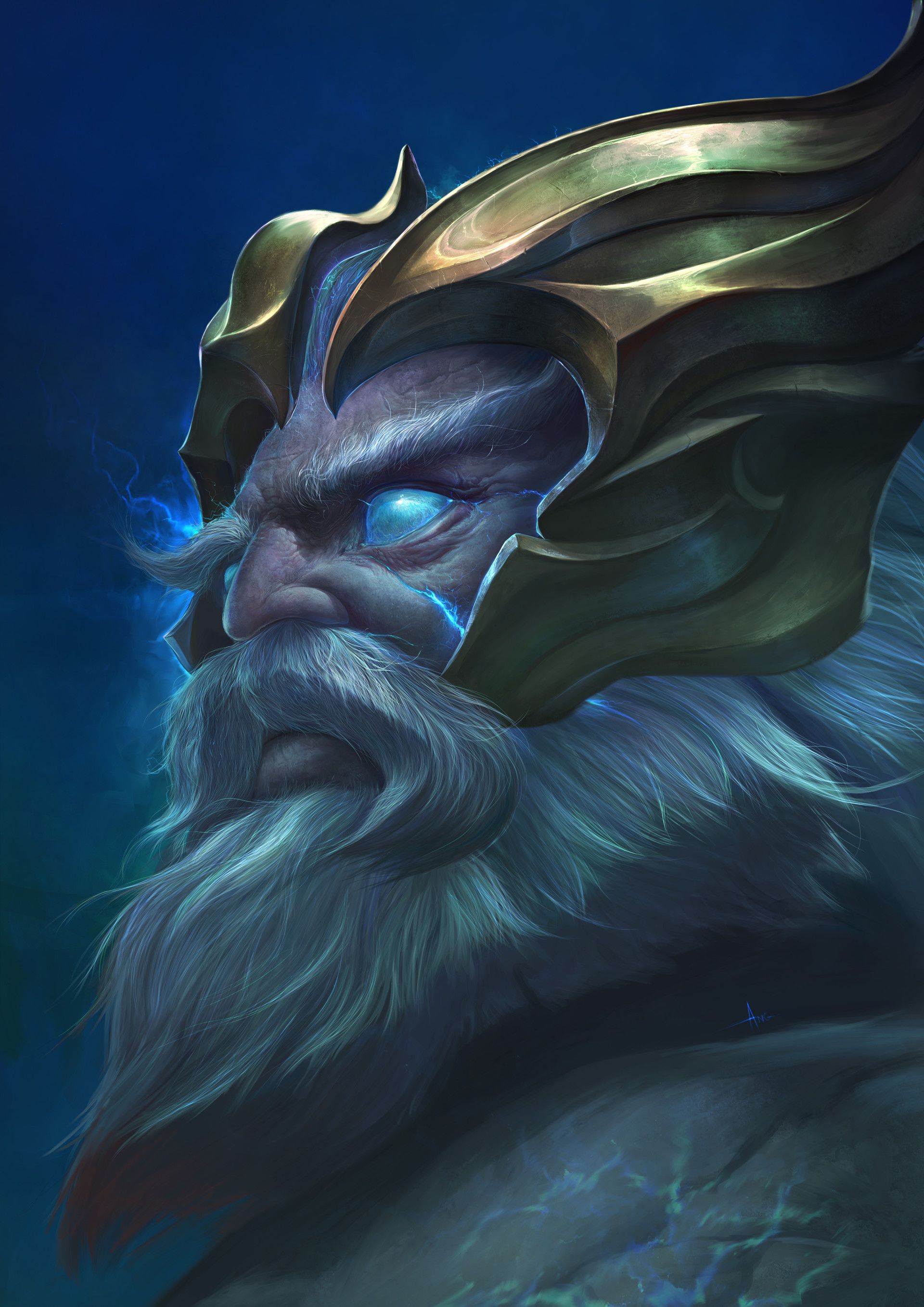 This is one of my individual dota 2 fanart project. hoping 1 days i can finish all dota 2 heroes portrait. Dota 2, Zeus, Dota 2 wallpaper