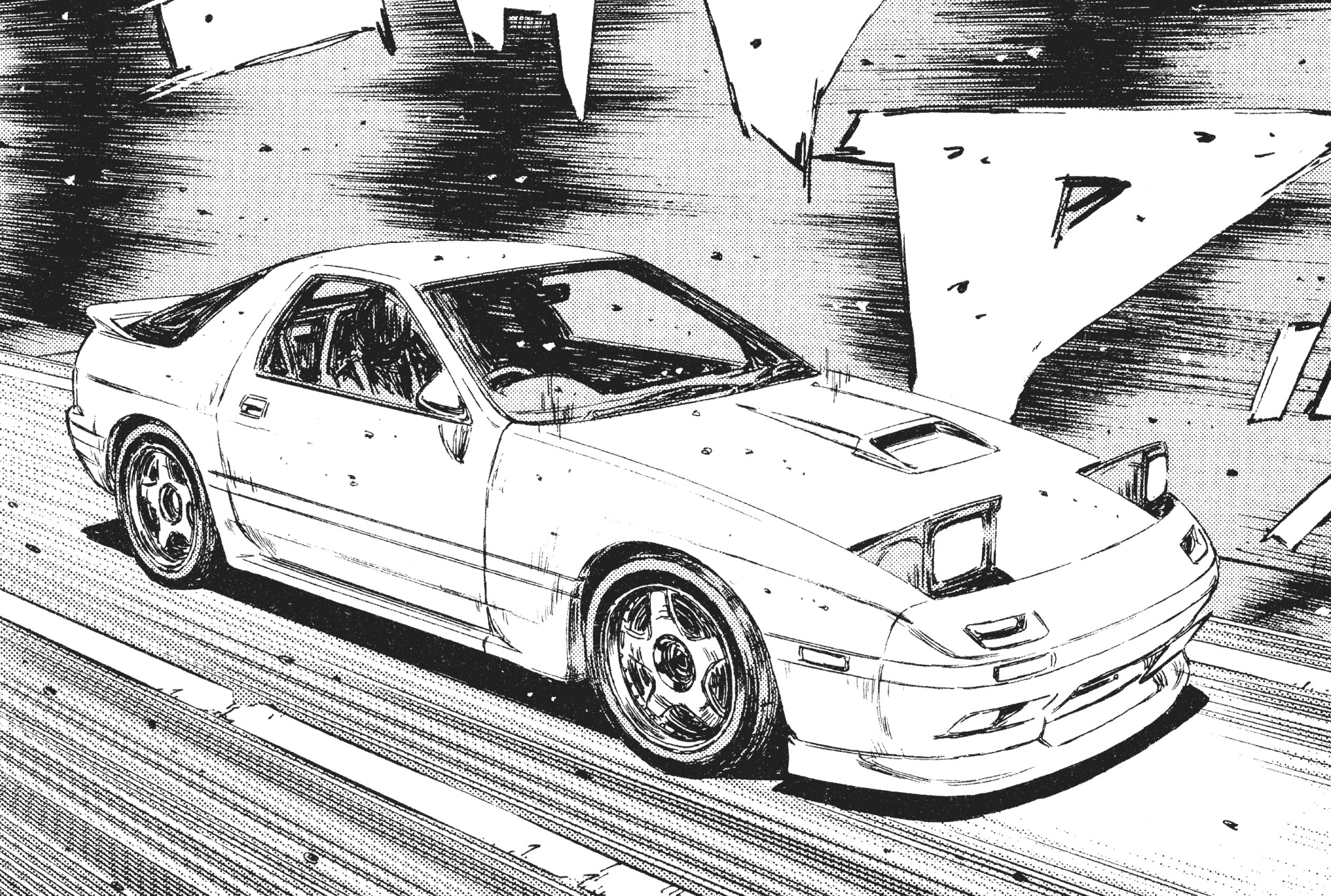 Ryosuke Takahashi's Mazda RX 7