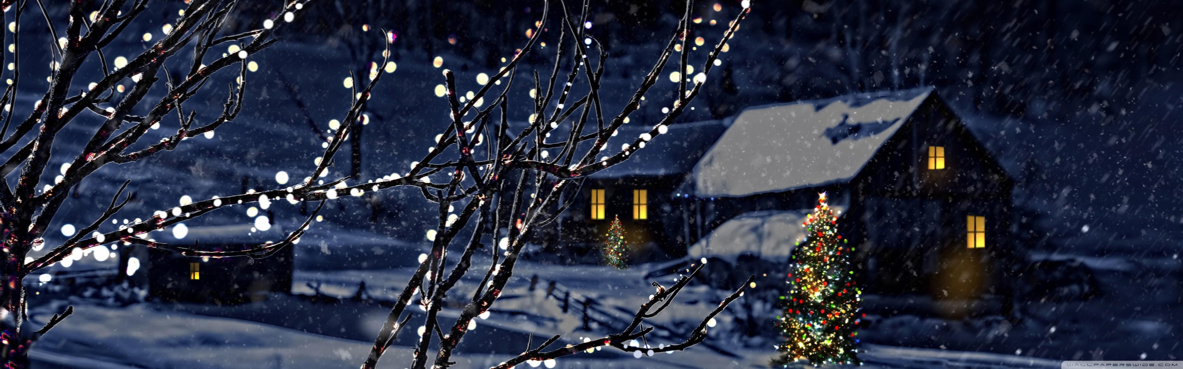 Winter Dual Screen Wallpaper