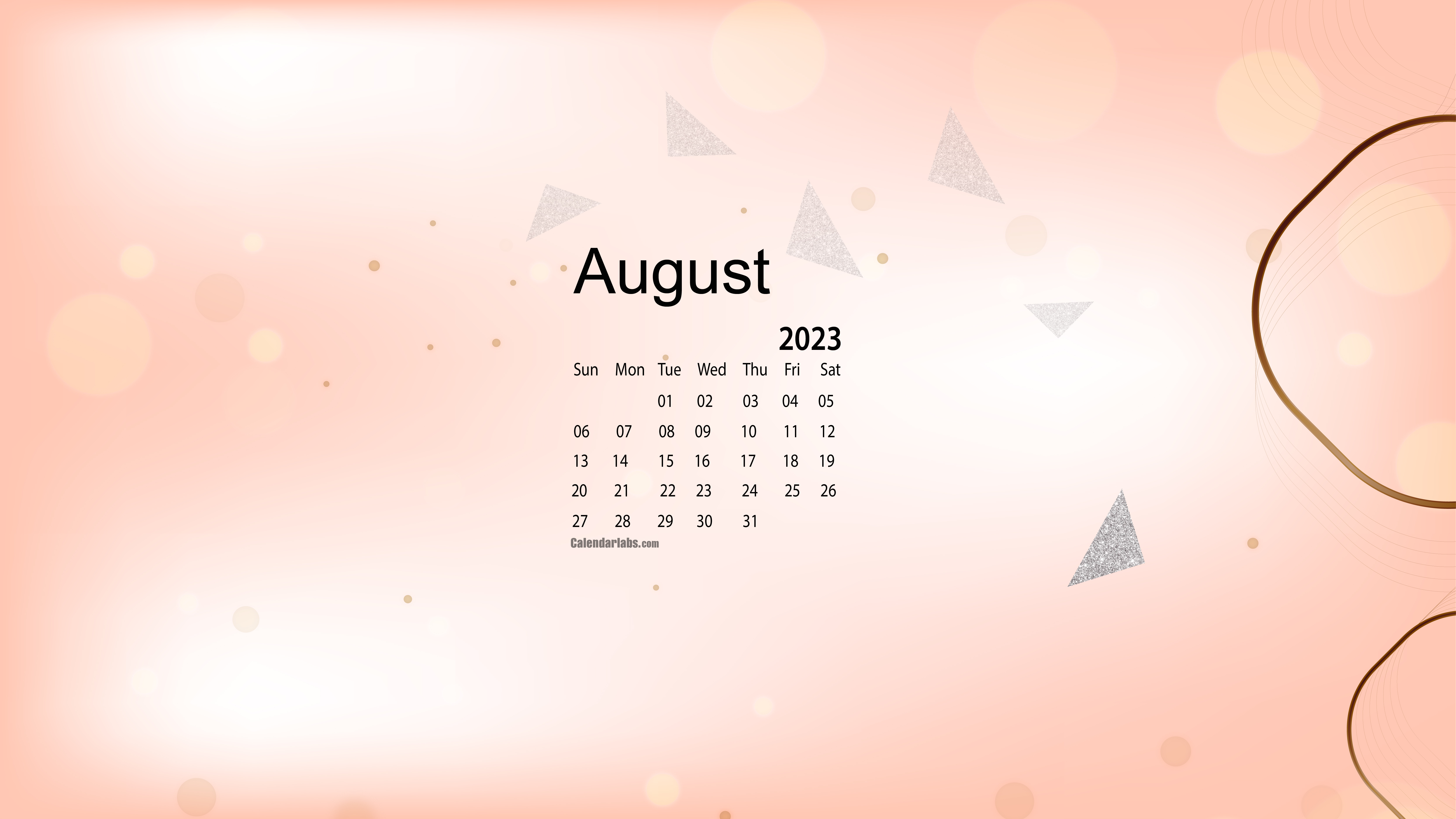August 2021 wallpapers  33 FREE calendars for desktop and phones