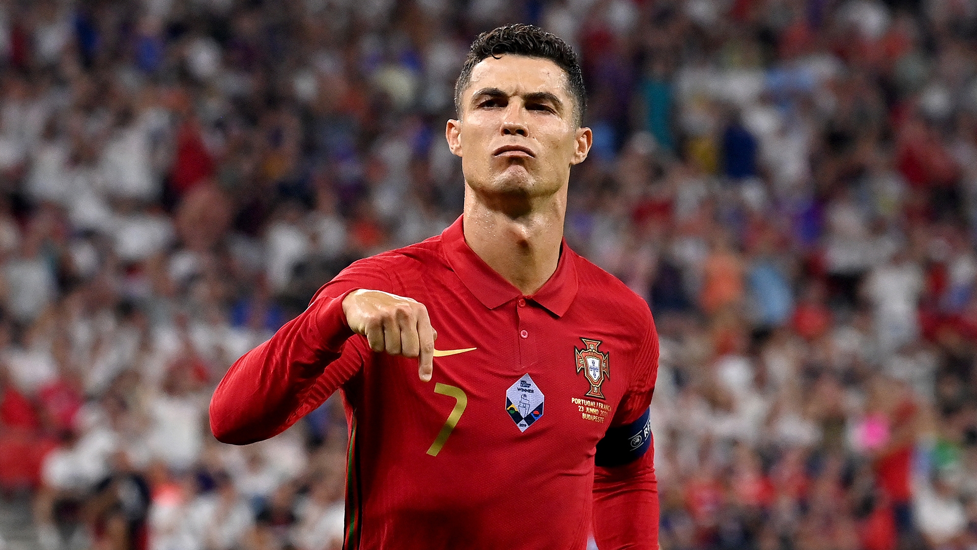 Ronaldo Breaks All Time Men's International Scoring Record With Brace For Portugal In Republic Of Ireland Clash. Goal.com English Bahrain