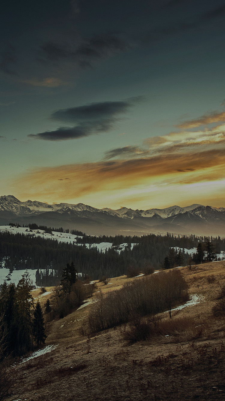 Fall Mountain Nature Sky Tomasz Paciorek Dark