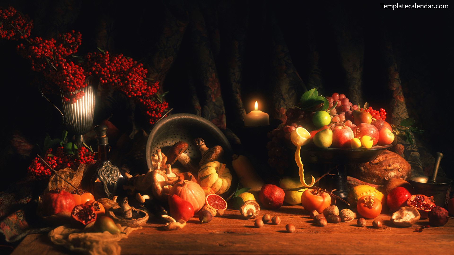 Dark Thanksgiving Wallpaper