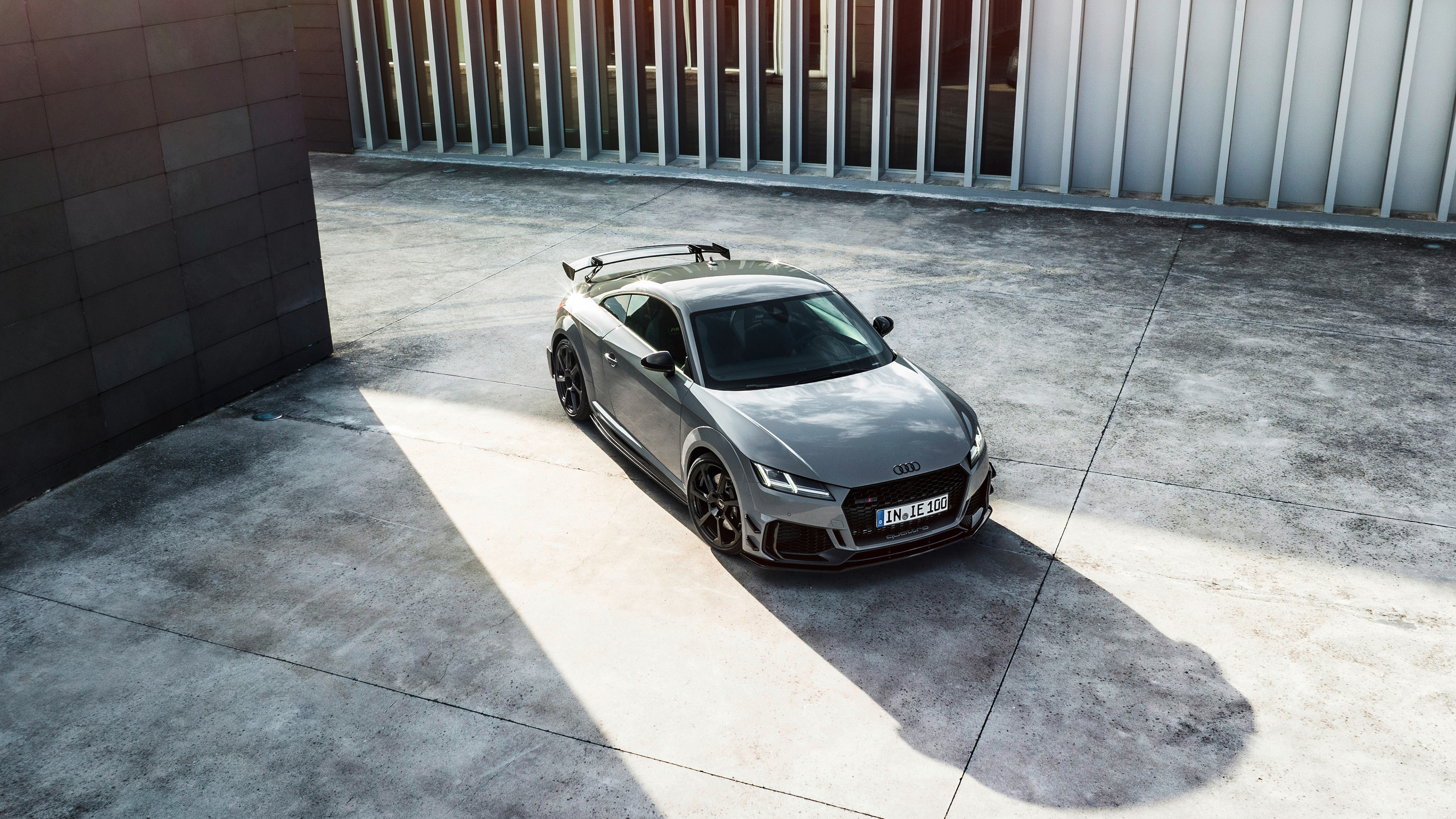 Audi TT RS Coupé iconic edition 2023 4K 2 Wallpaper Car Wallpaper