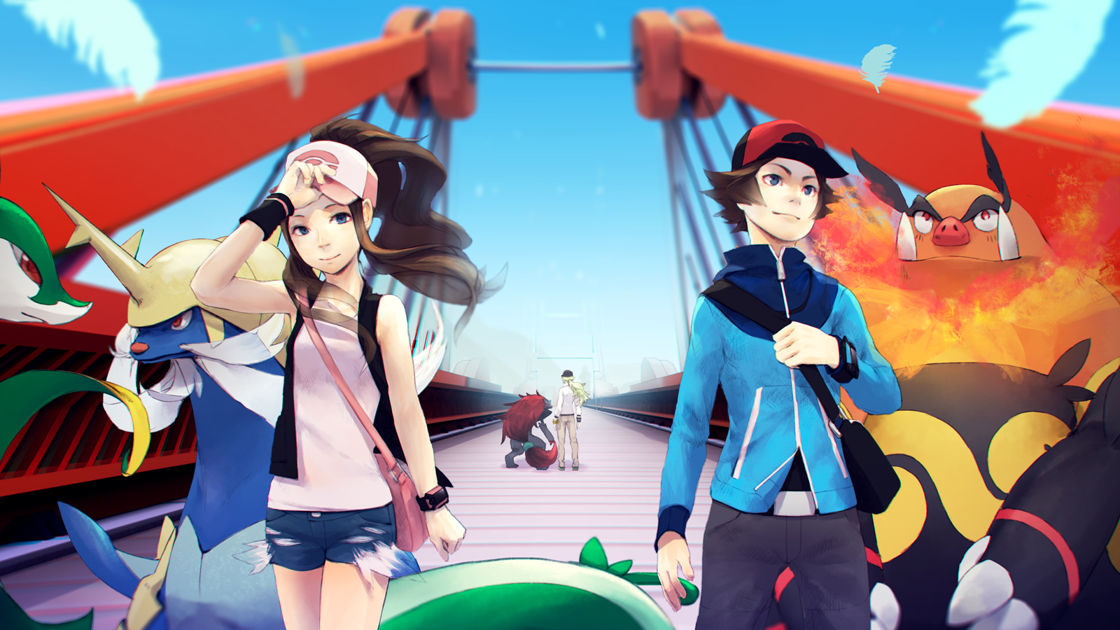 Hilda (Pokémon) HD Wallpaper and Background