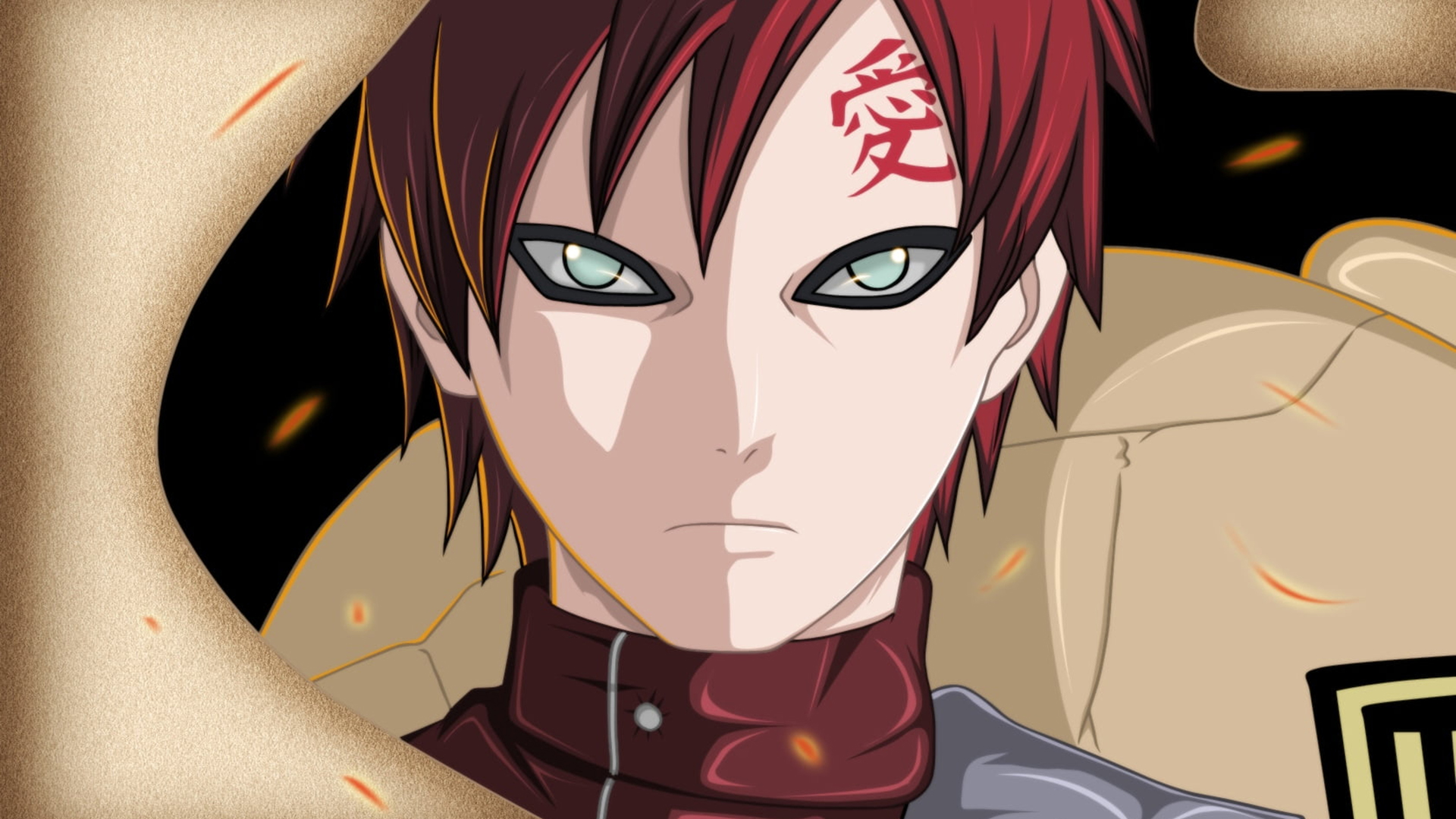 Download Teenage Gaara Art Naruto 4k Pc Wallpaper