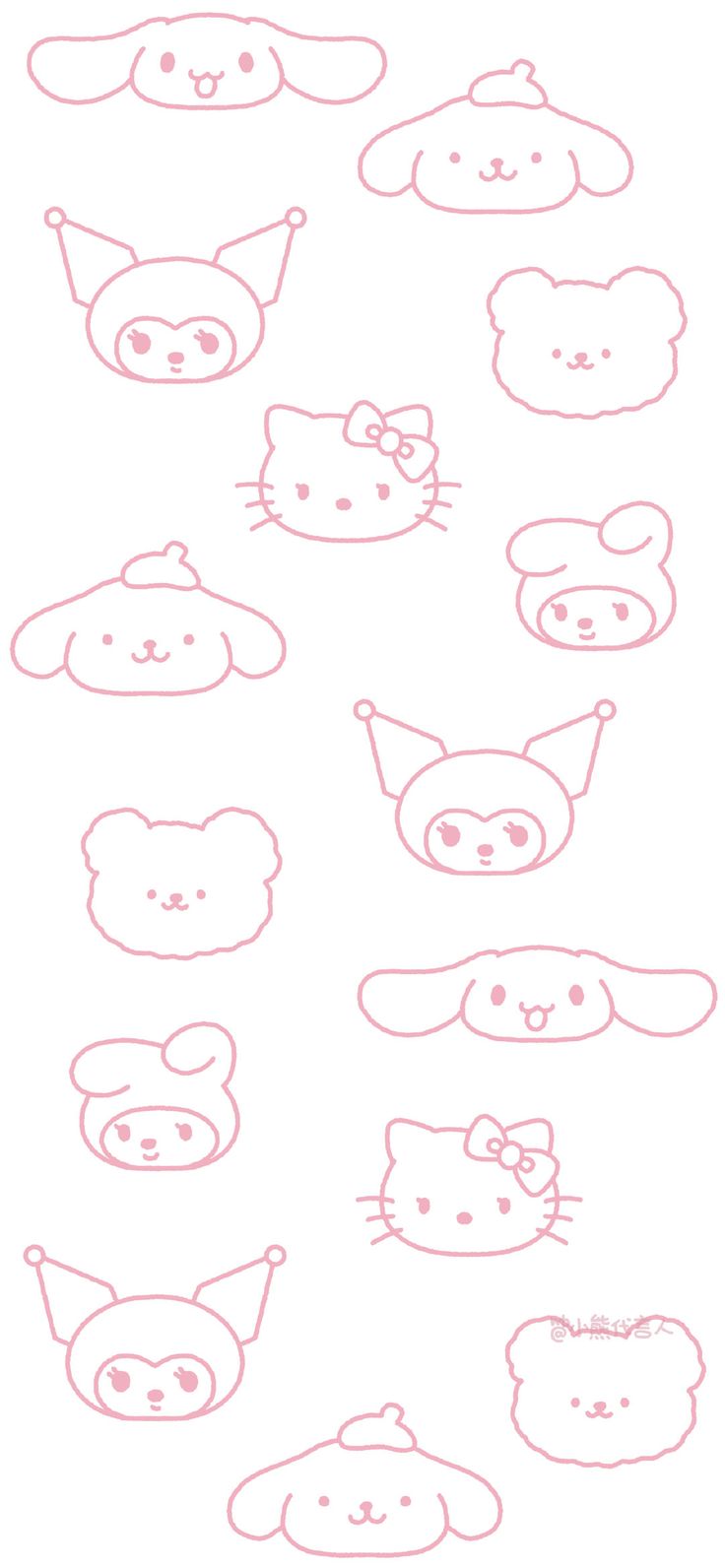 aesthetic. Hello kitty iphone wallpaper, Wallpaper iphone cute, Sanrio wallpaper